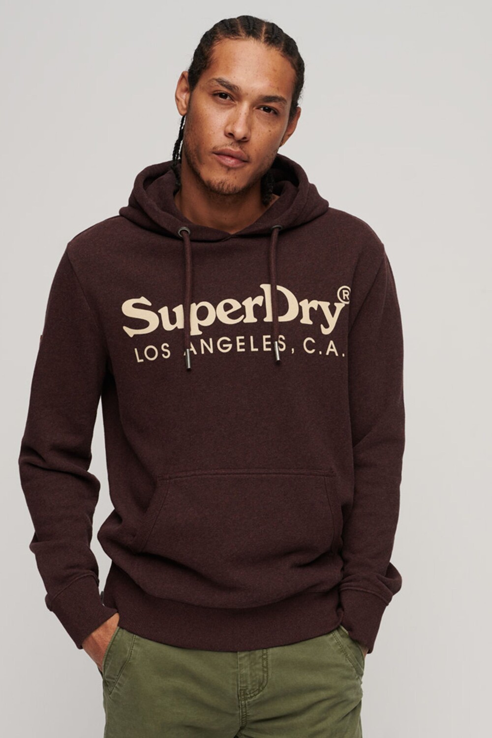 

Толстовка Venue Classic с логотипом Superdry, красный