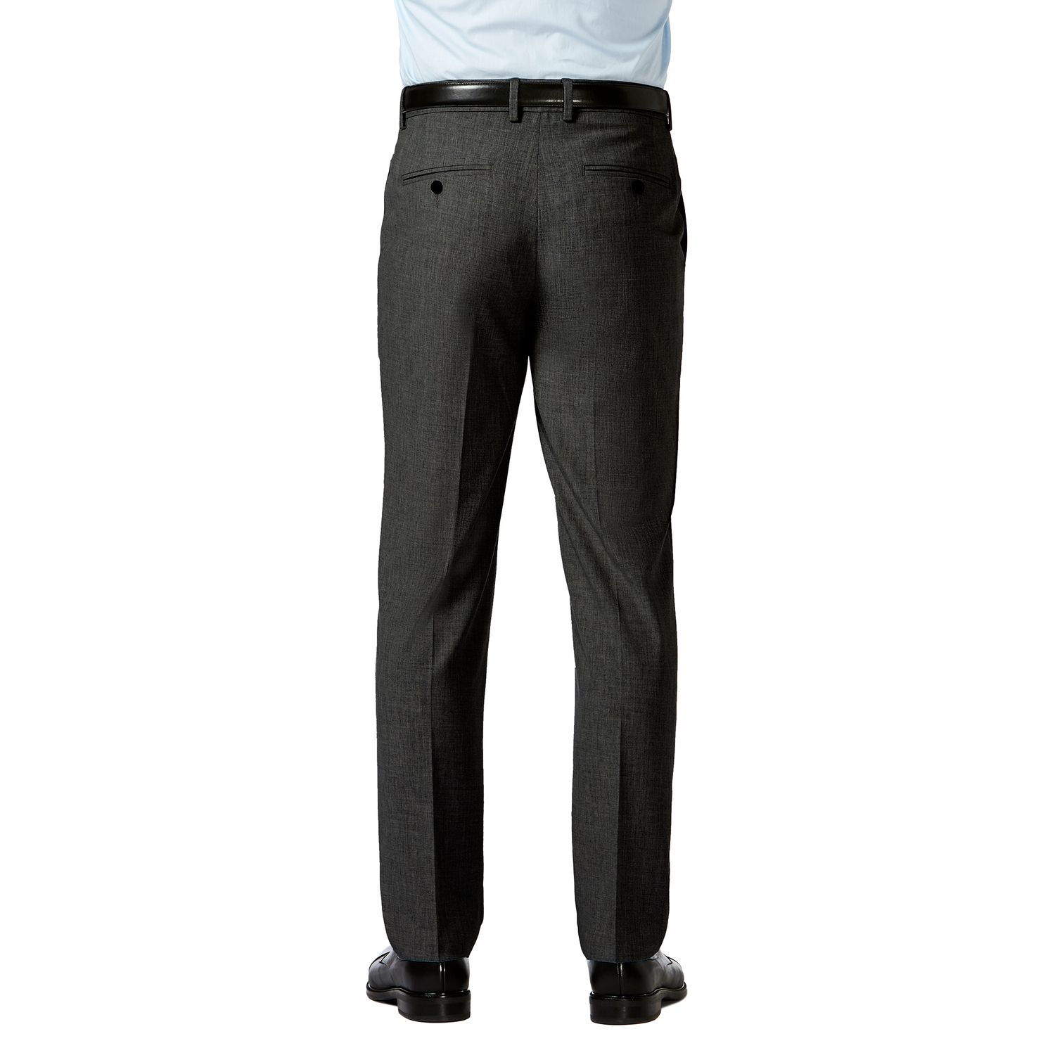 

Мужские классические брюки узкого кроя J.M. Haggar премиум-класса, эластичные в четырех направлениях, с плоской передней частью
