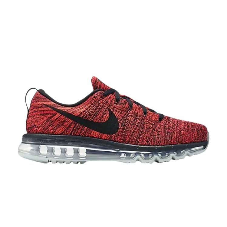 

Кроссовки Nike Flyknit Air Max 'Orange Crimson', красный