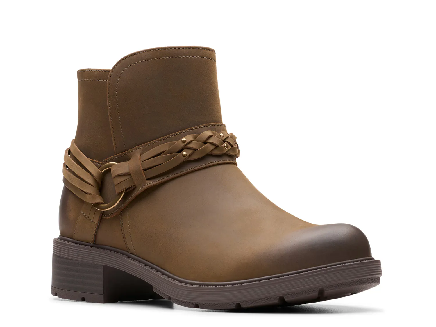 

Ботильоны Hearth Kaylie Bootie Clarks, цвет mushroom