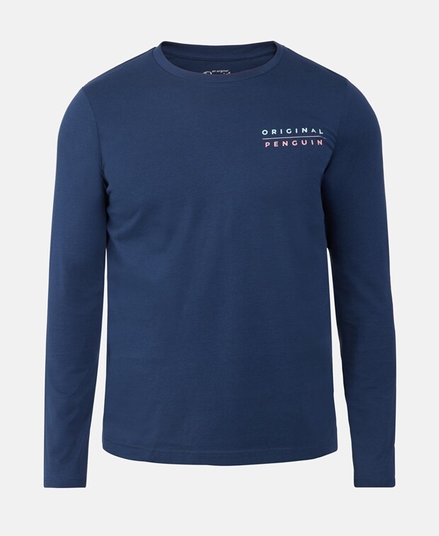 

Топ с длинными рукавами Original Penguin, черный
