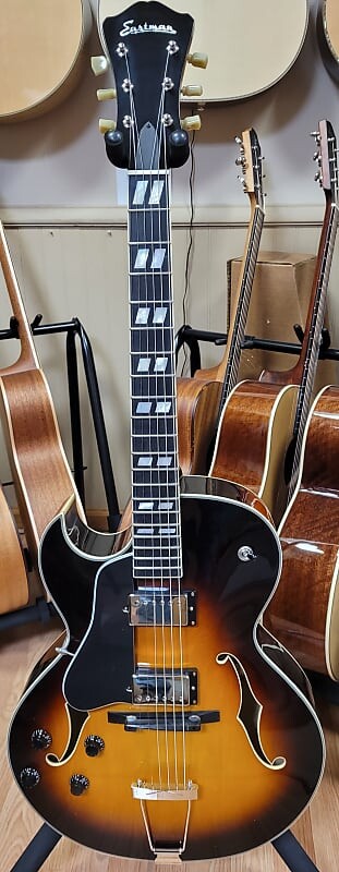 

Электрогитара Eastman AR372CE-SB Left Handed Sunburst Archtop