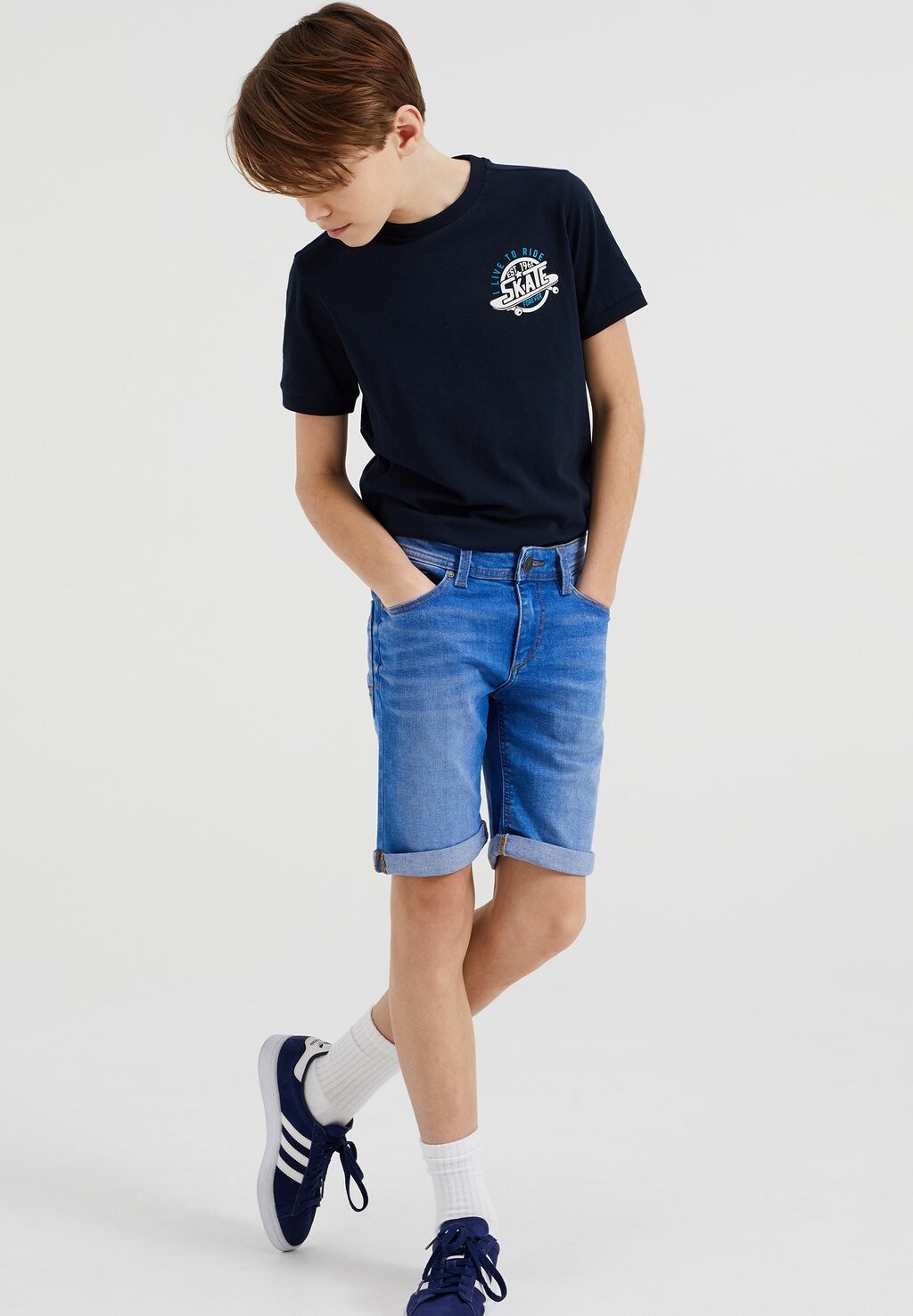 

Шорты джинсовые BLUE RIDGE WE Fashion, цвет blue