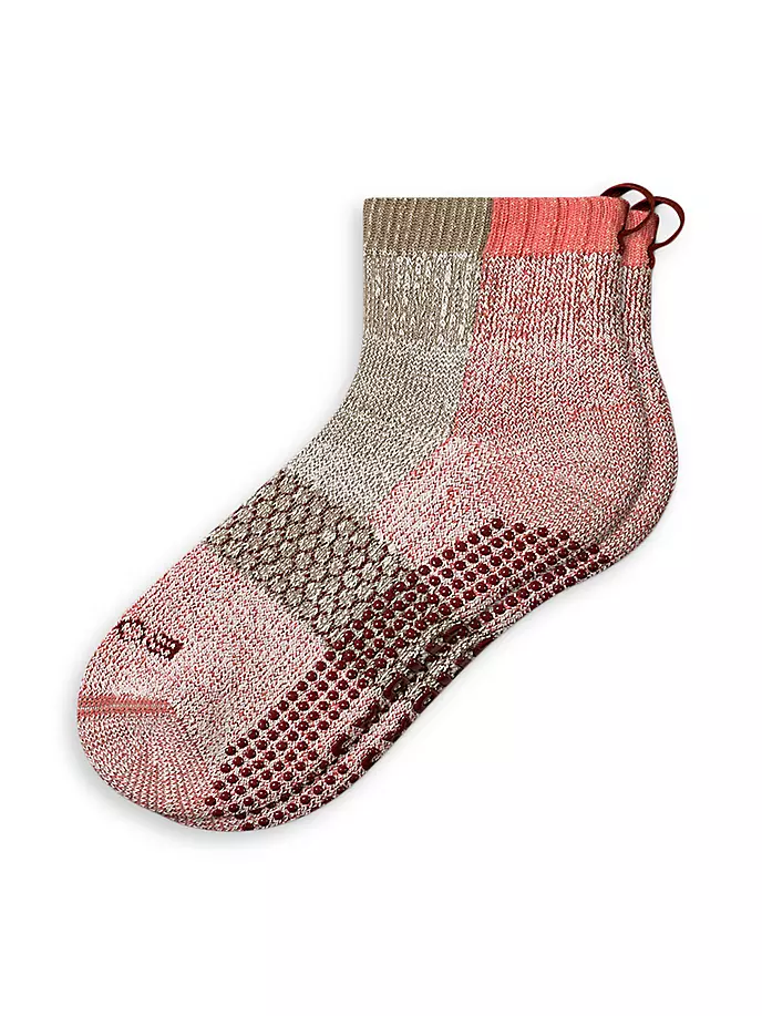 

Носки Gripper из смеси мериносовой шерсти Bombas, красный