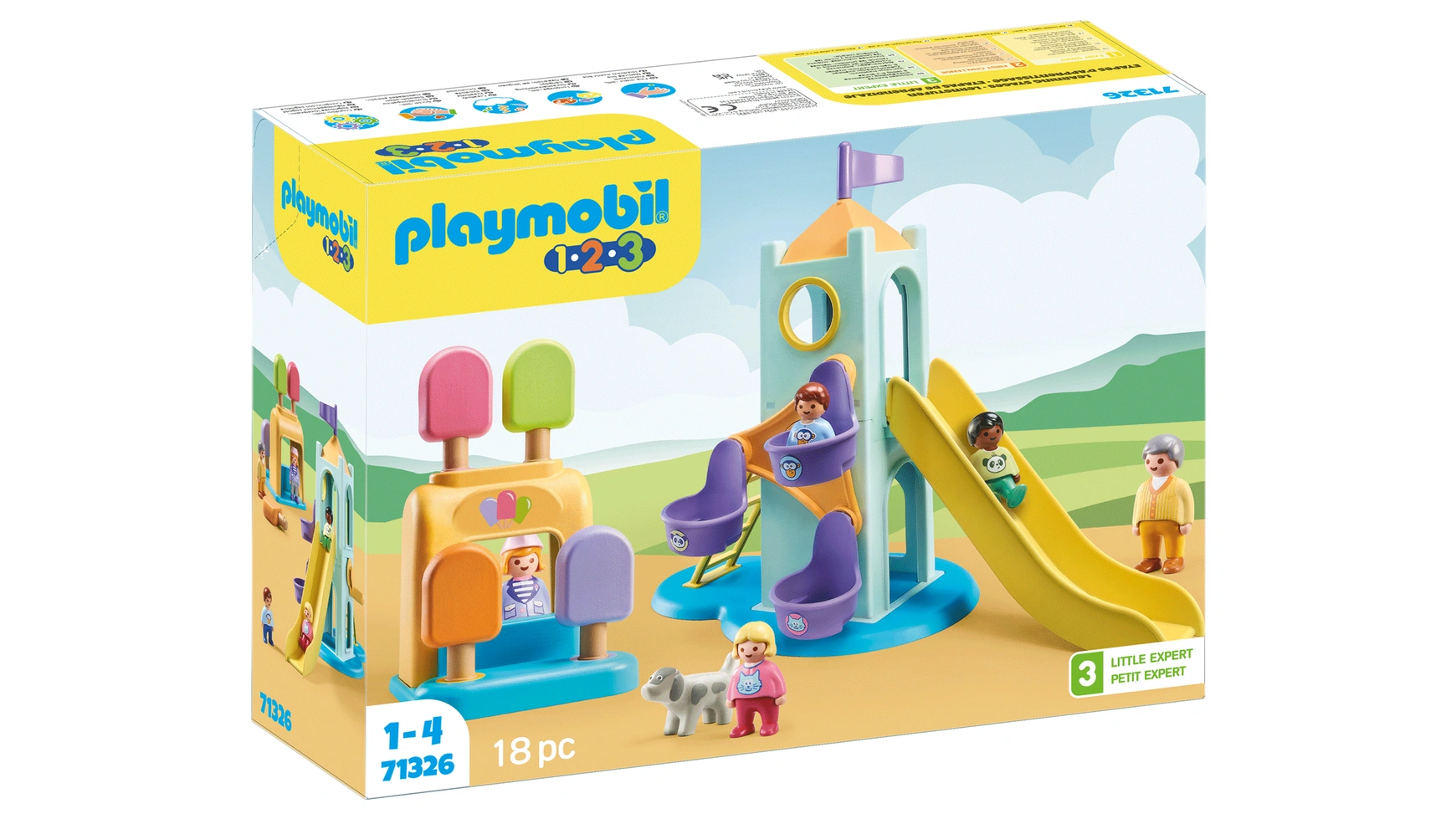 

123 башня приключений с подставкой для мороженого Playmobil