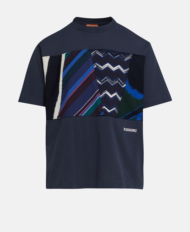 

Футболка Missoni, темно-синий