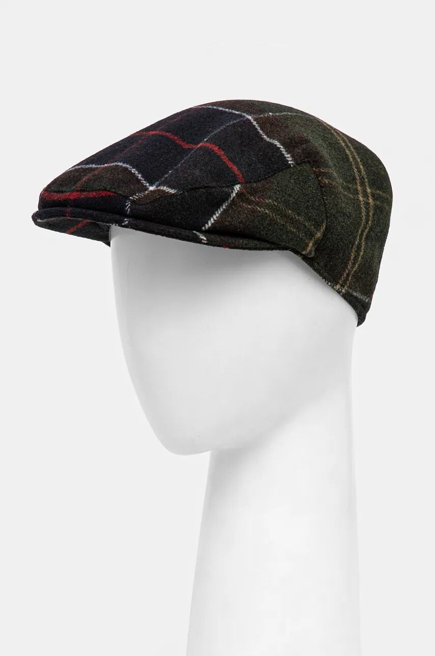 

Матросская кепка Barbour из смесовой шерсти, зеленый