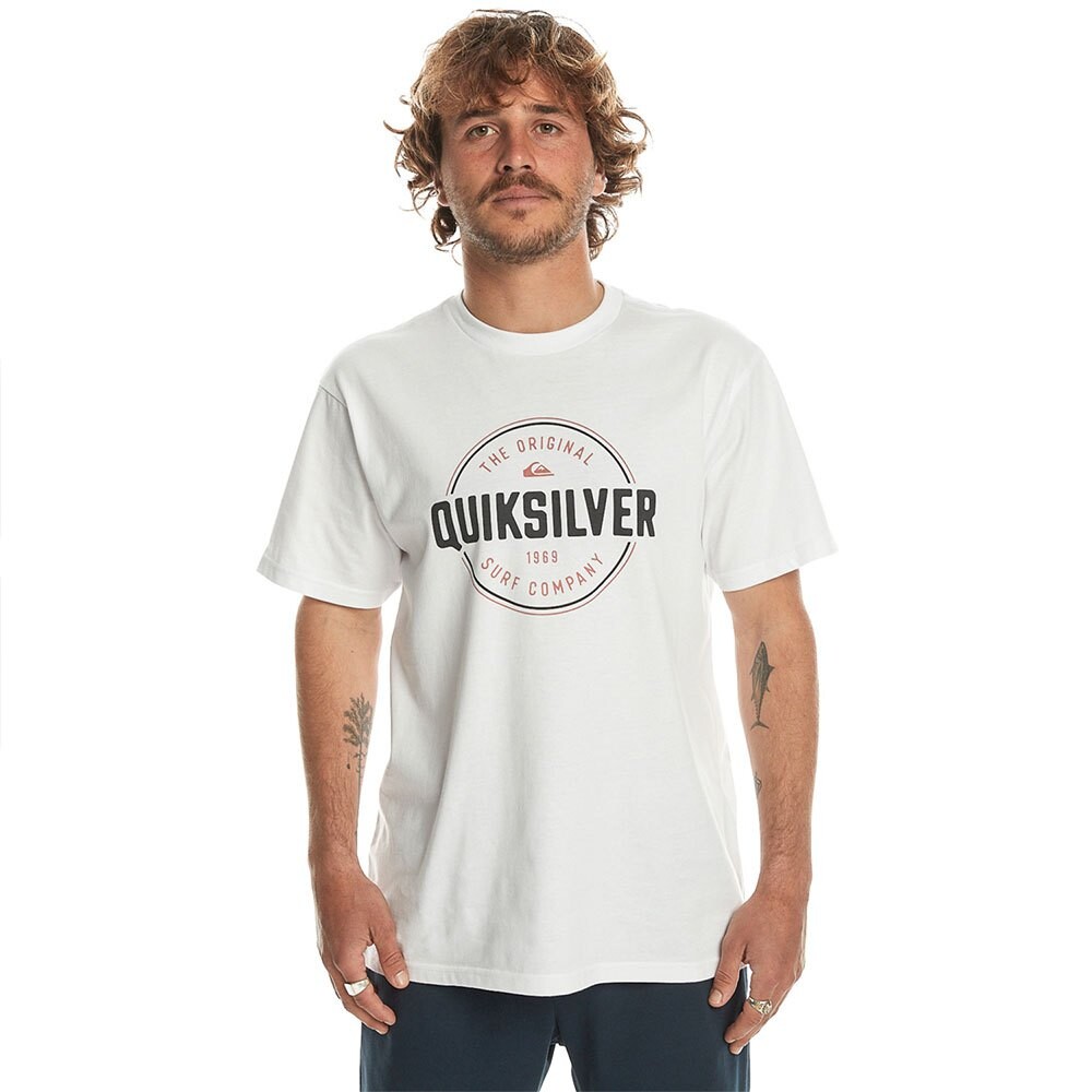 

Футболка с коротким рукавом Quiksilver Circle Ups, белый