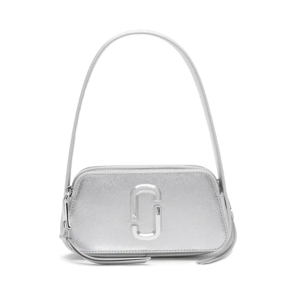 

Кожаная сумка через плечо Marc Jacobs, серебряный