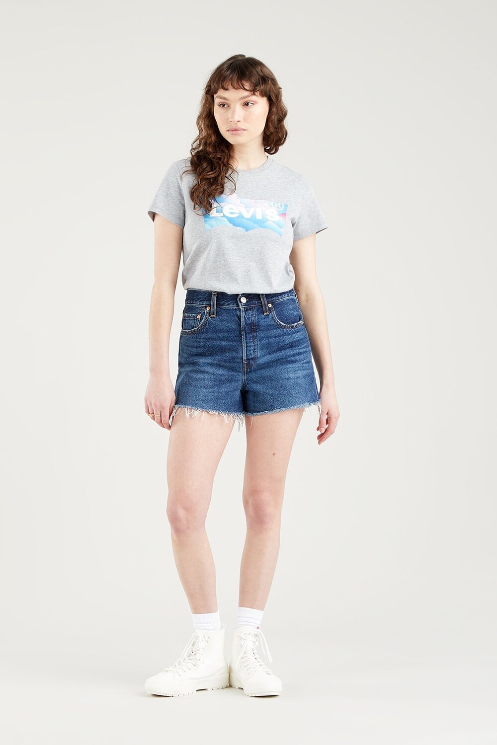 

Шорты - Темно-синие - Нормальная талия Levi's, темно-синий