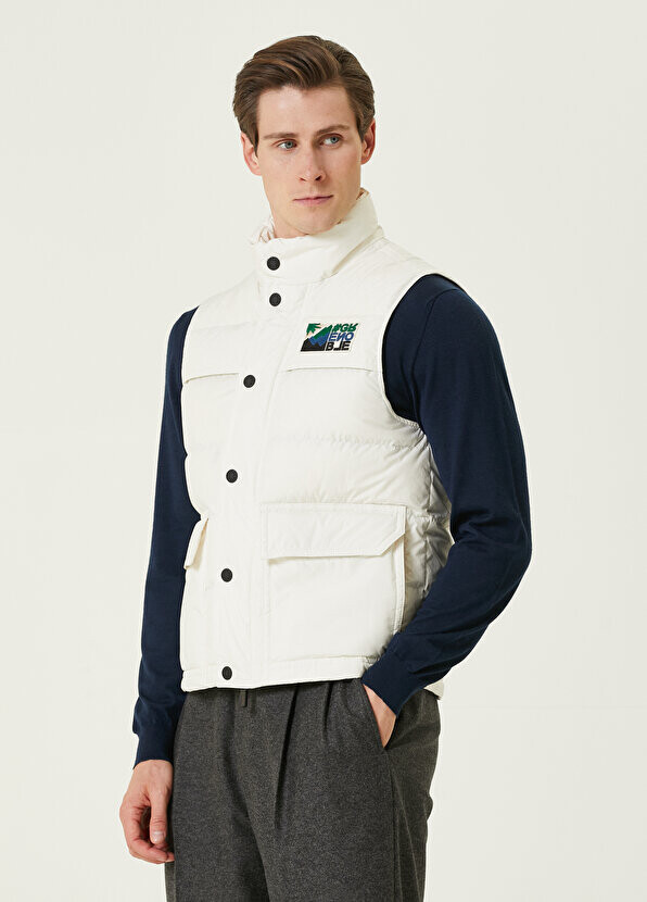 

Белый пуховый жилет arpasson Moncler Grenoble