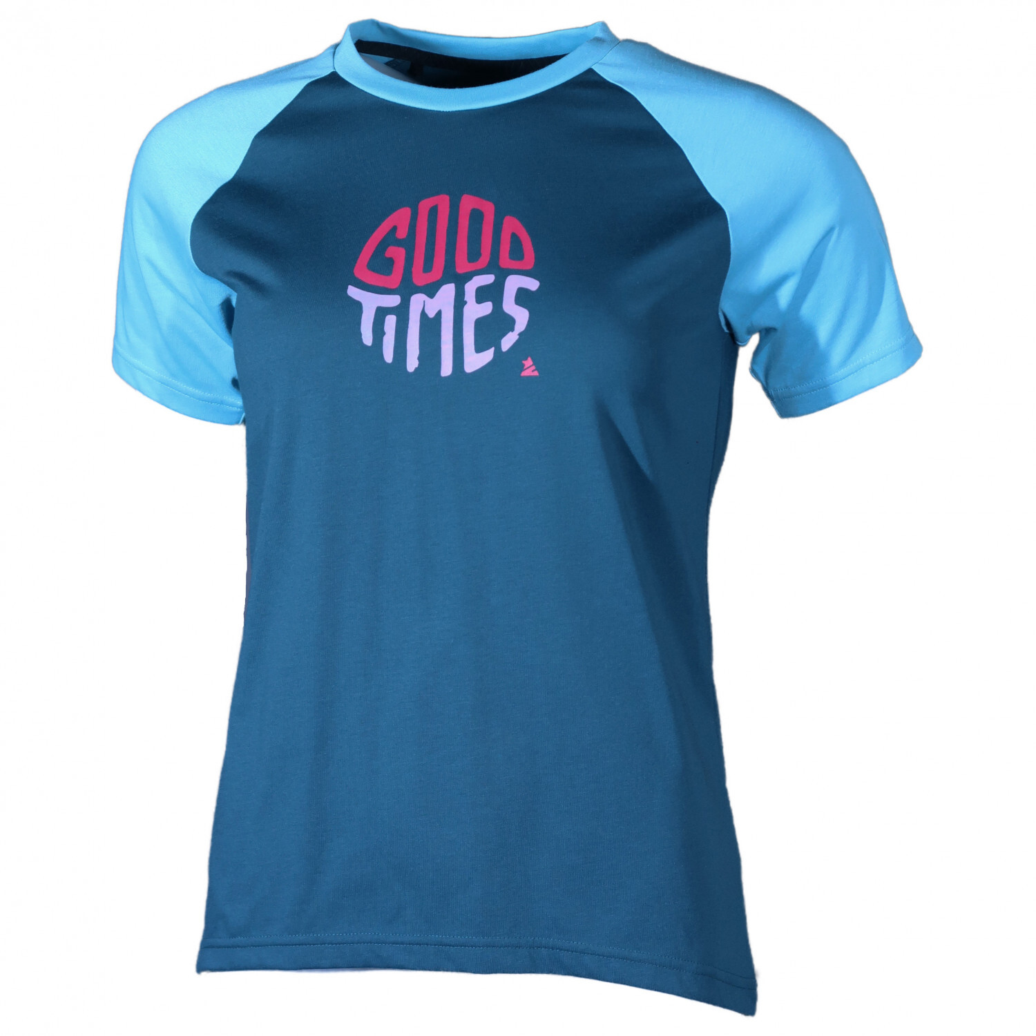 

Функциональная рубашка Zimtstern Women's Gooz Tee, цвет Heritage Blue/French Navy