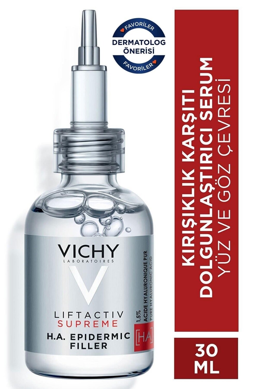 цена Сыворотка Vichy Liftactiv HA 30 мл