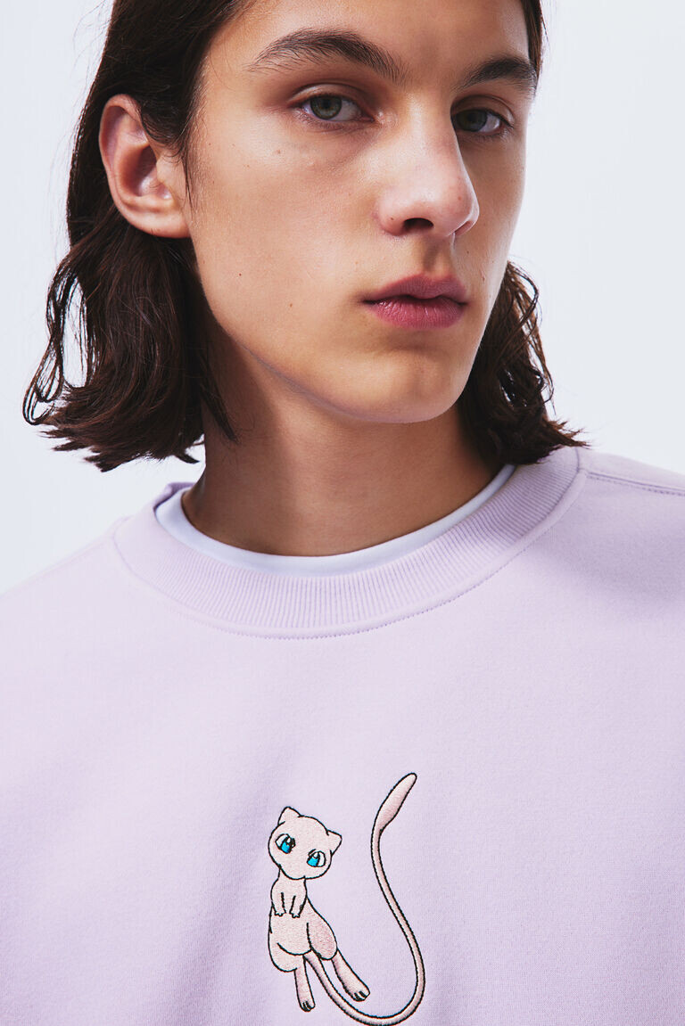 

Толстовка свободного кроя H&M, фиолетовый
