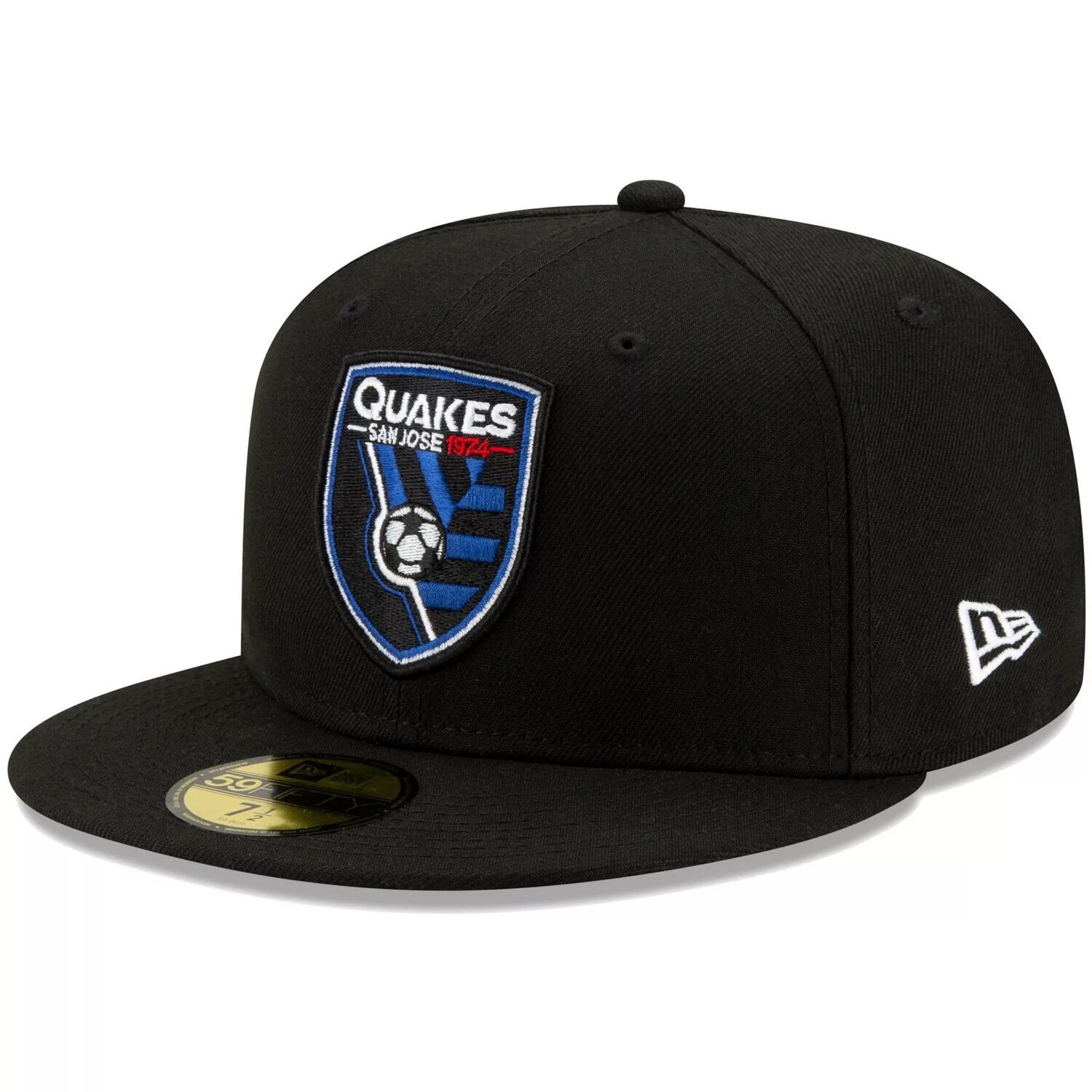 

Мужская приталенная шляпа New Era Black San Jose Earthquakes Logo 59FIFTY