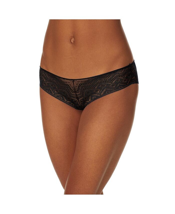 

Женское хипстерское нижнее белье из чистого кружева DK8593 DKNY, черный