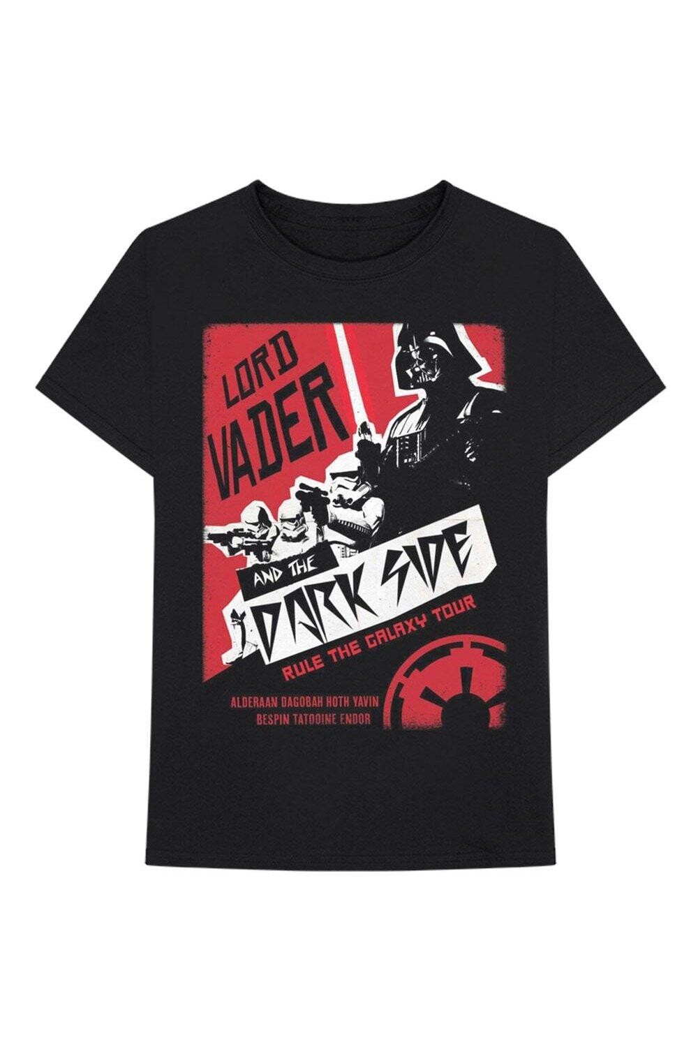 

Хлопковая футболка Darth Rock Two Star Wars, черный