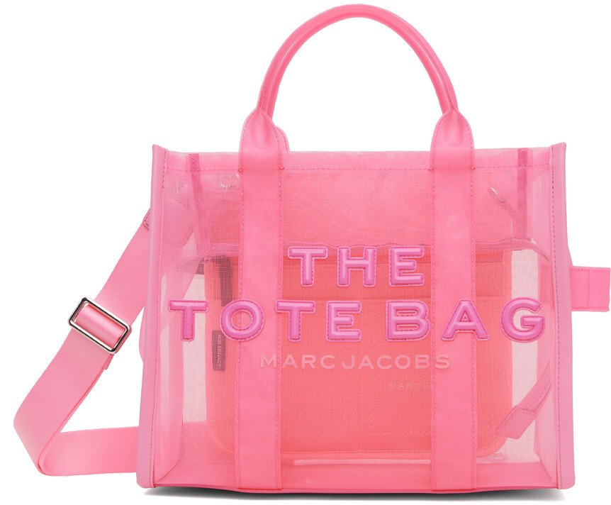 

Розовая сумка-тоут The Mesh Medium Marc Jacobs