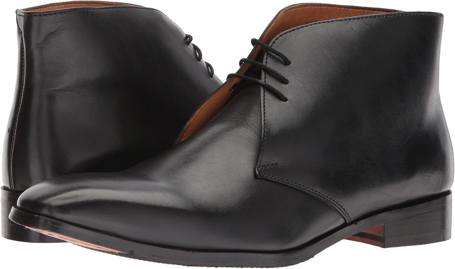 

Ботинки Corazon Chukka Boot Carlos by Carlos Santana, цвет Black Full Grain Calfskin Leather