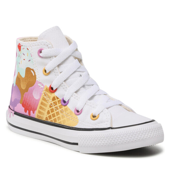 

Кроссовки Converse CtasHi, белый цвет