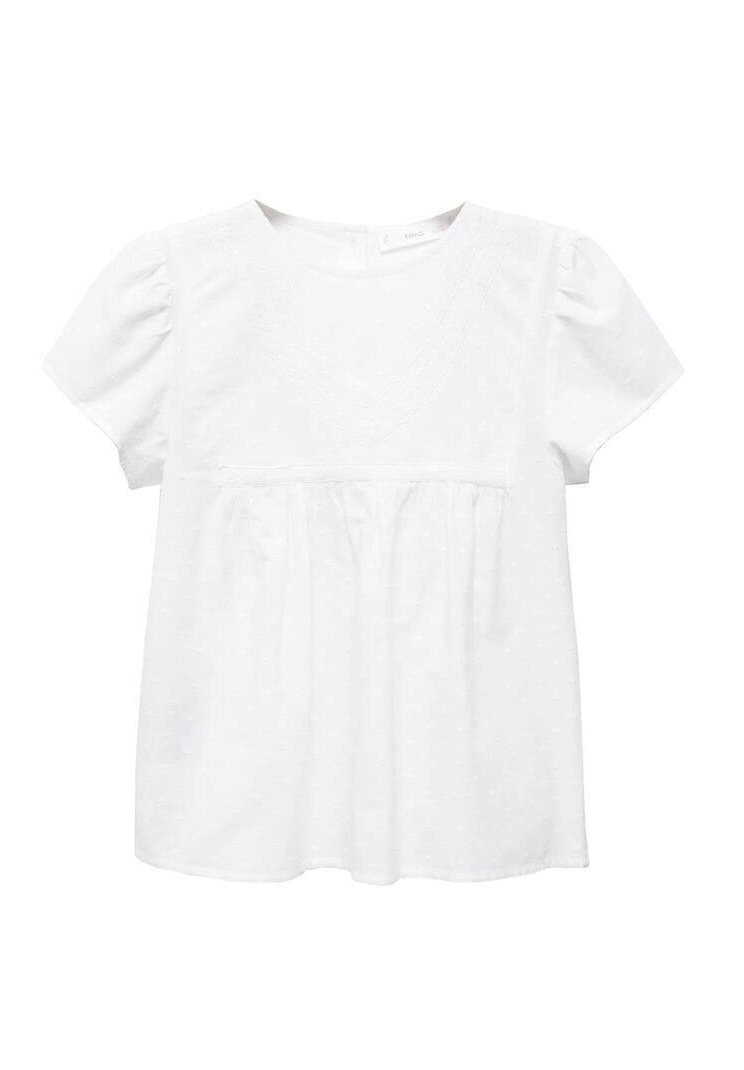 

Базовая футболка AINA Mango Kids, белый