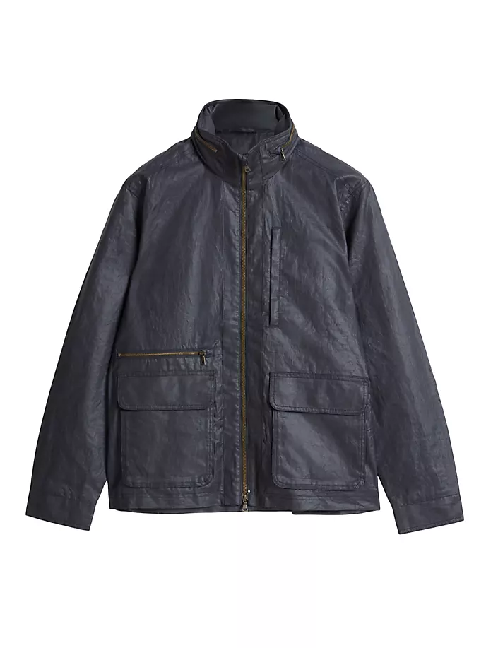 

Льняная куртка Irving John Varvatos, синий