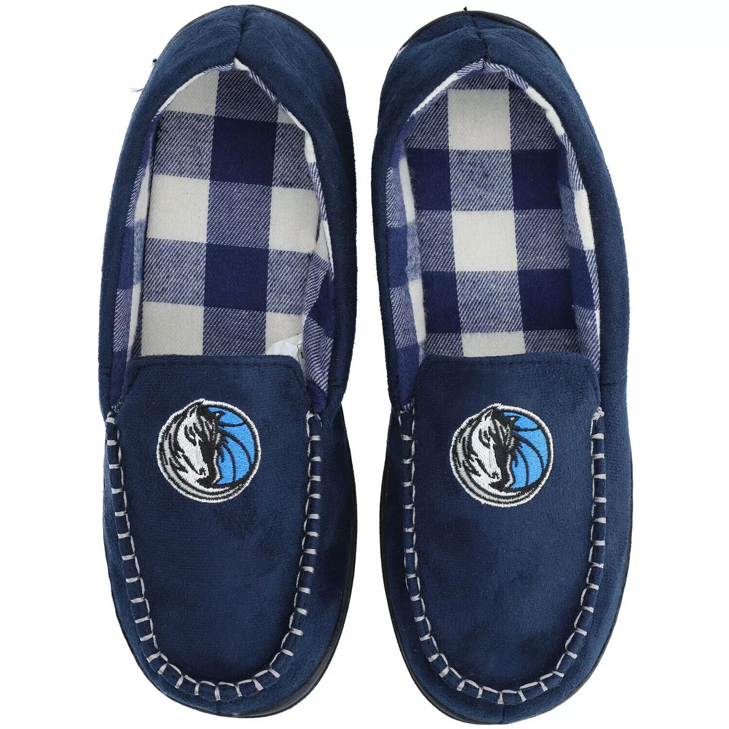 

Мужские фланелевые мокасины с логотипом FOCO Dallas Mavericks Team