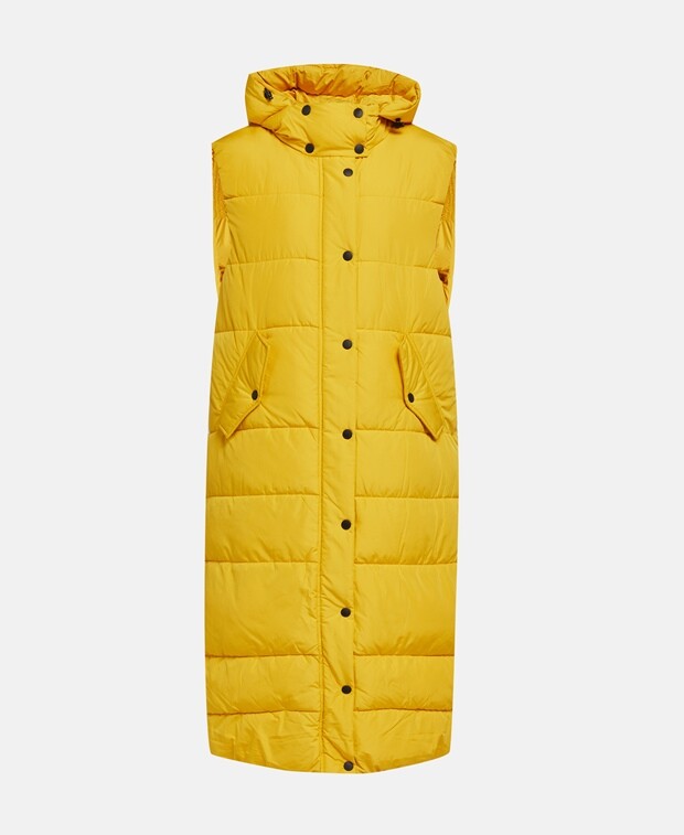 

Стеганый жилет edc by Esprit, желтый