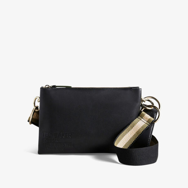 

Кожаная сумка через плечо Darceyy Ted Baker, черный