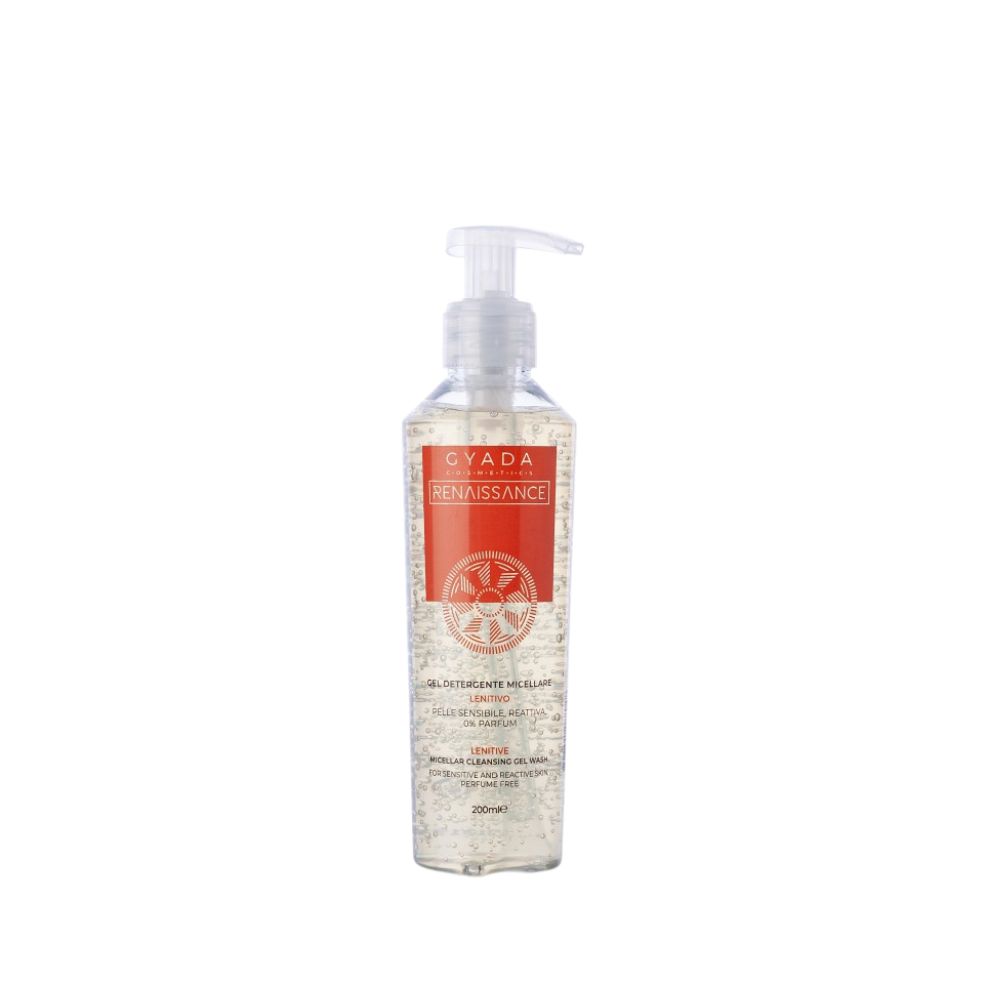 Очищающий гель для лица Renaissance gel detergente micellare lenitivo Gyada cosmetics, 200 мл