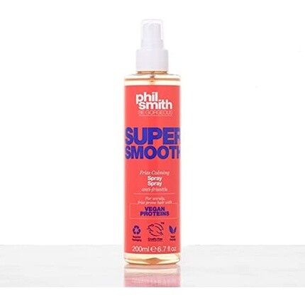 

Успокаивающий спрей Super Smooth Frizz, 200 мл, Phil Smith