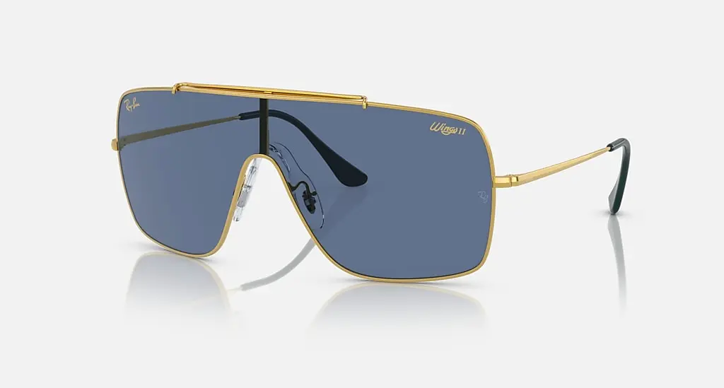 

Солнцезащитные очки Ray-Ban WINGS II, темно-синий