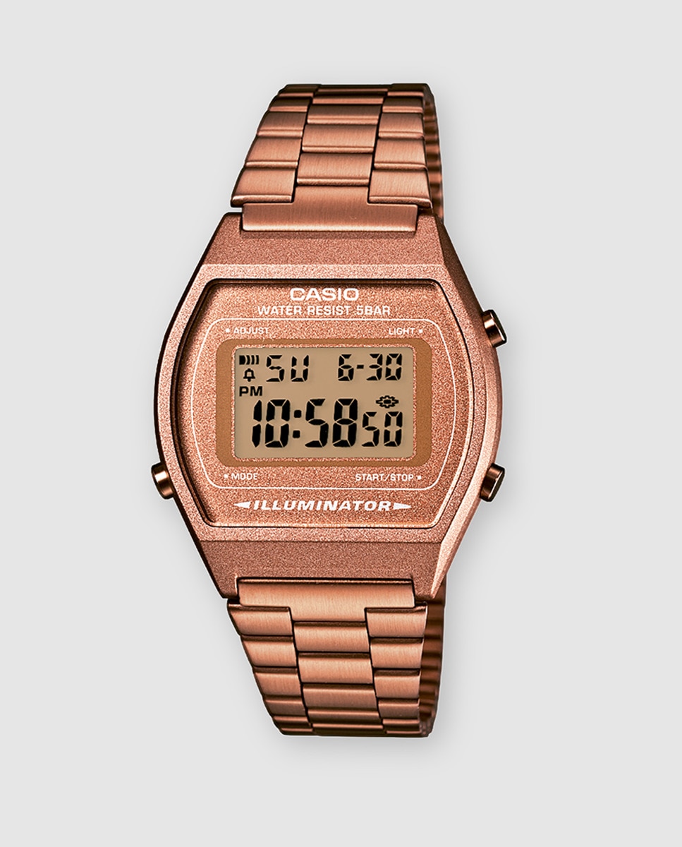 цена Casio Collection B640WC-5AEF Винтажные женские часы Casio, розовый