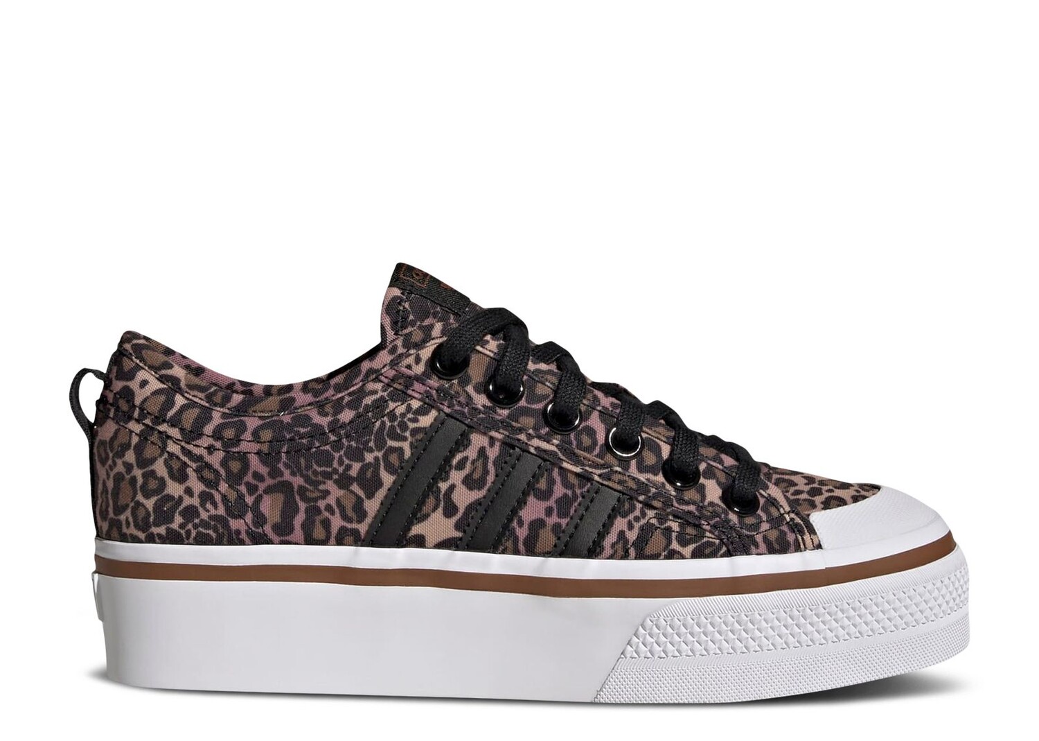 

Кроссовки adidas Wmns Nizza Platform 'Leopard', черный