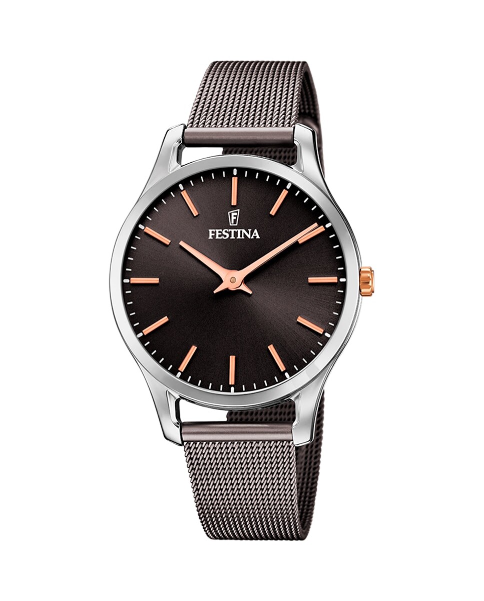 

F20506/3 Boyfriend Collection серые женские часы из стали Festina, серый