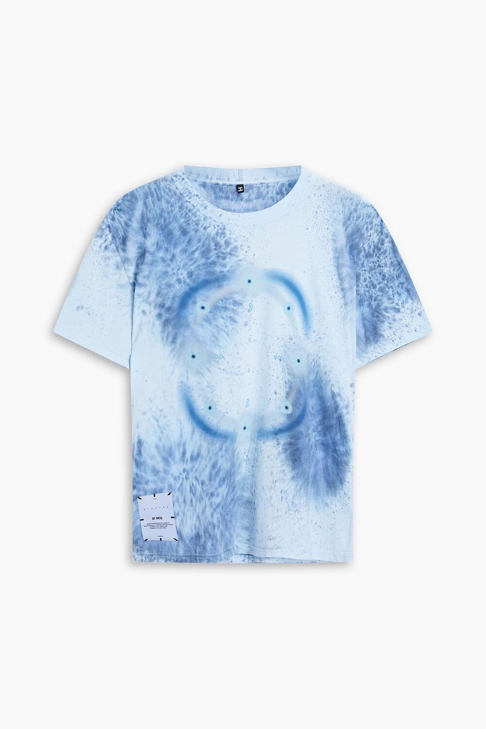 

Футболка из хлопкового джерси с принтом MCQ ALEXANDER MCQUEEN, синий