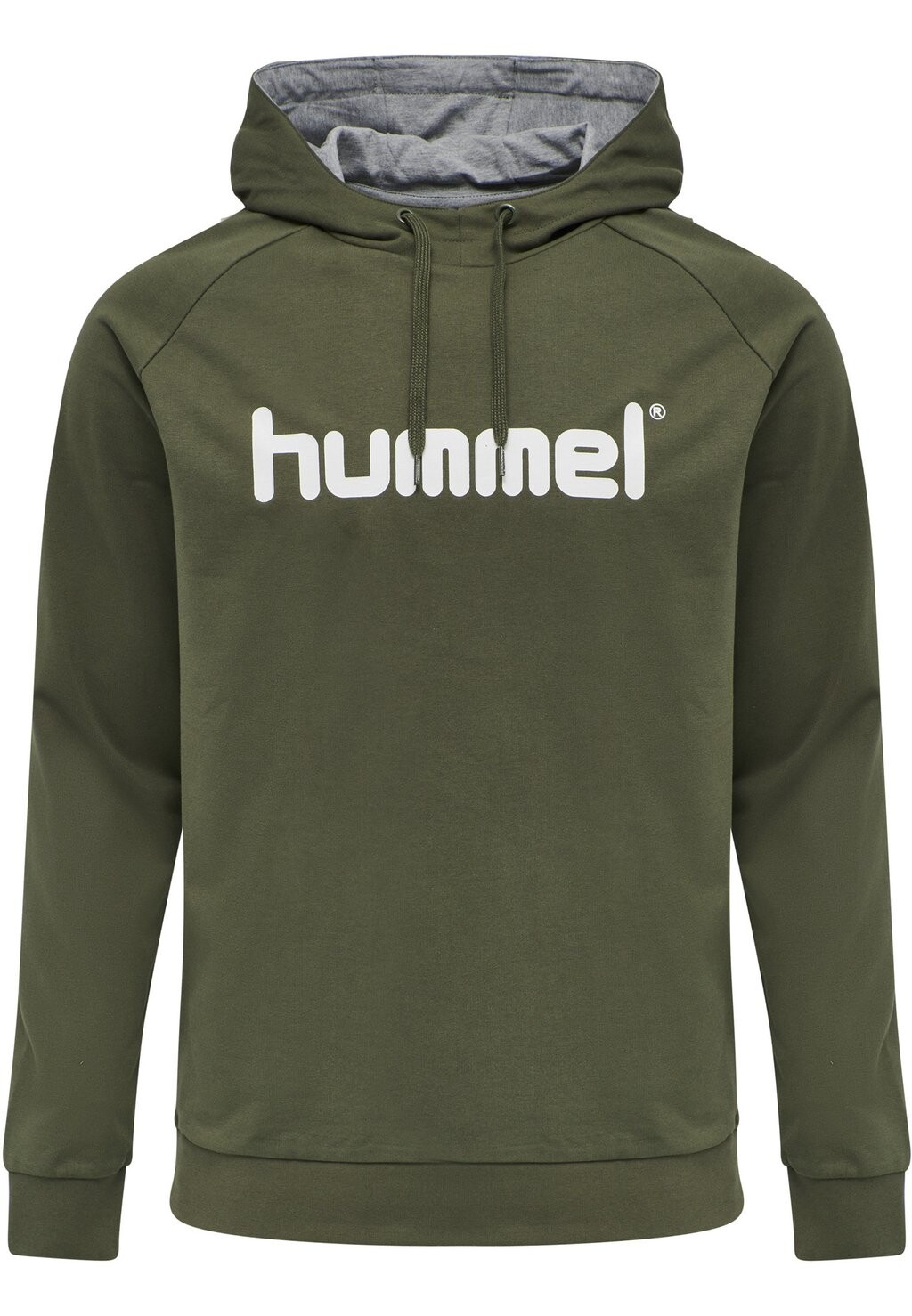 

Толстовка с капюшоном Hummel, оливковый, Зеленый