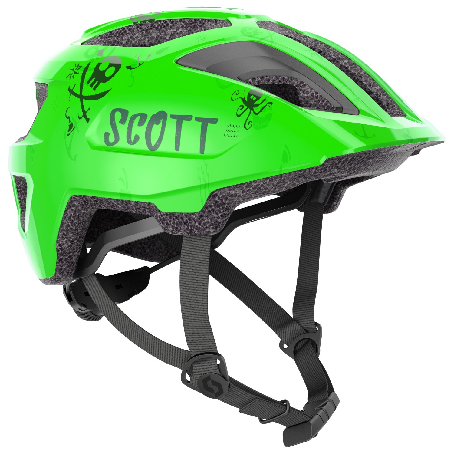 

Велосипедный шлем Scott Kid's Helmet Spunto (Ce) Kid, цвет Fluo Green