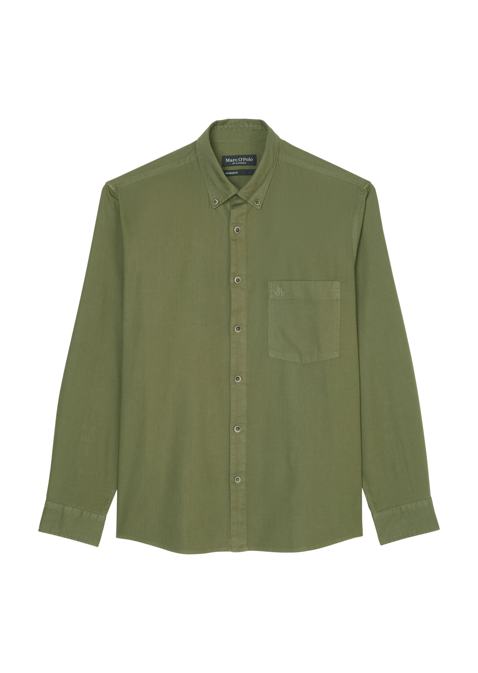 Рубашка Marc O'Polo regular, цвет asher green