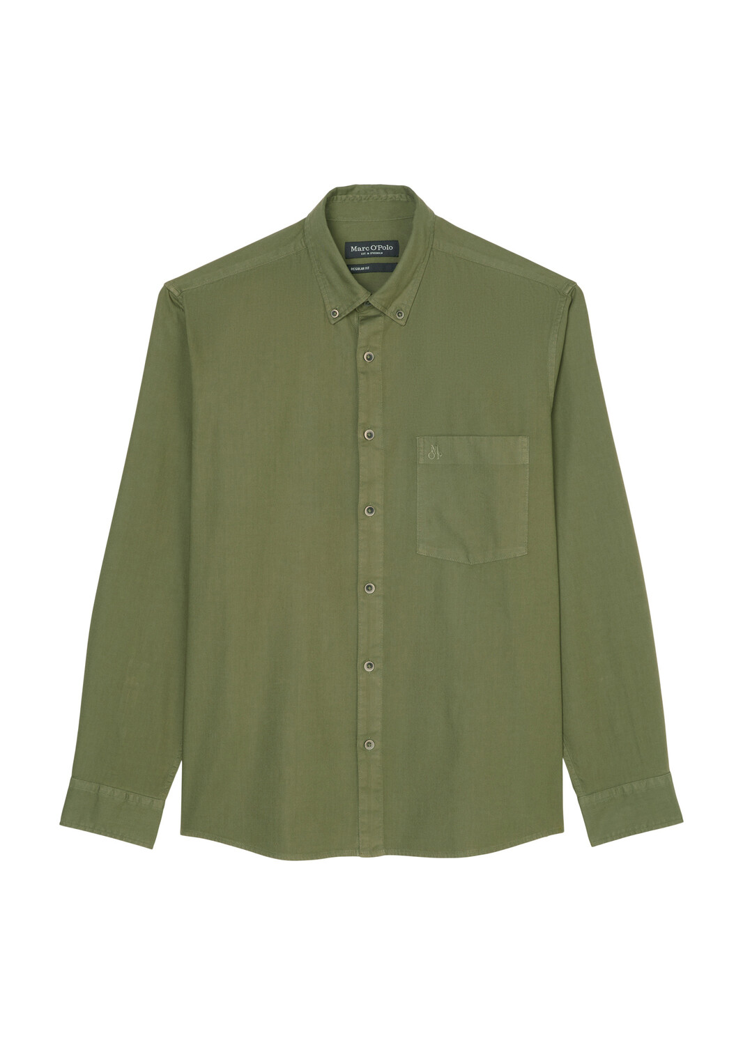 

Рубашка Marc O'Polo regular, цвет asher green