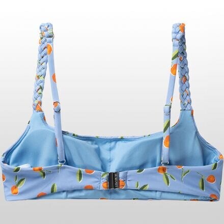 

Топ бикини без косточек с плетеными деталями Summercrush женский Seafolly, цвет Powder Blue