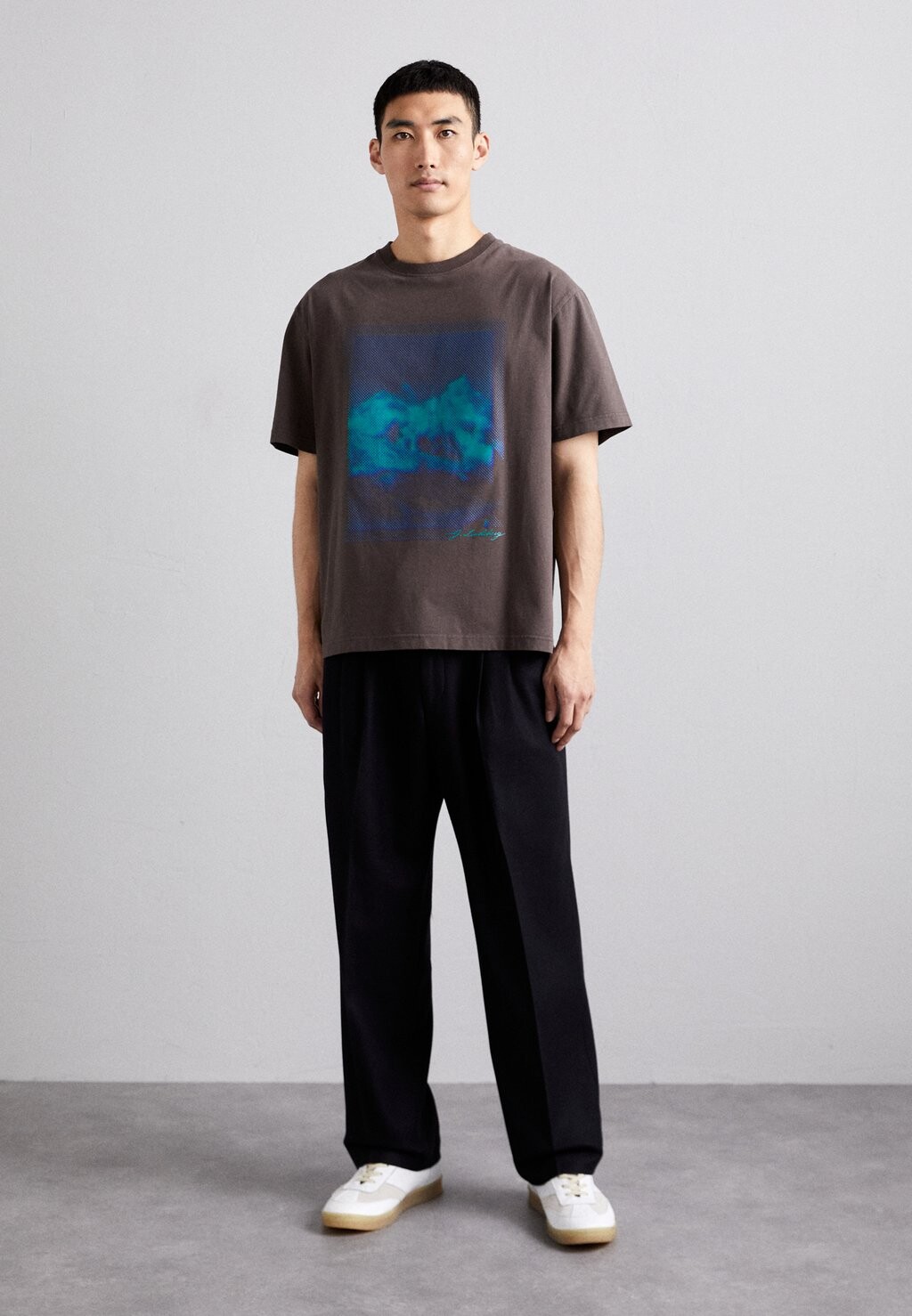 

Футболка с принтом Walsh Boxy Tee J.LINDEBERG, цвет delicioso