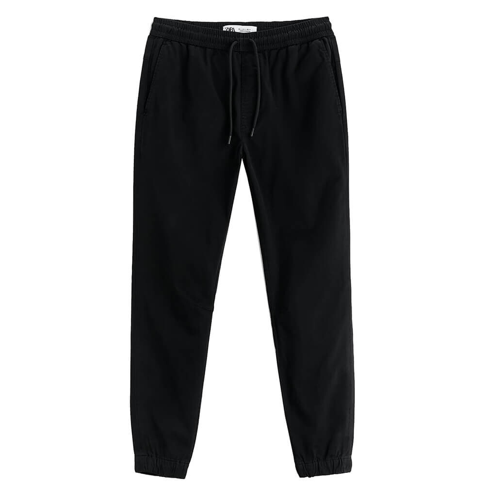 

Джоггеры Zara Slim Fit, черный