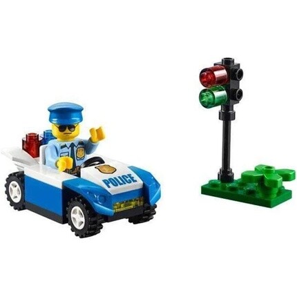 

Фигурки Lego полицейская машина со светофором