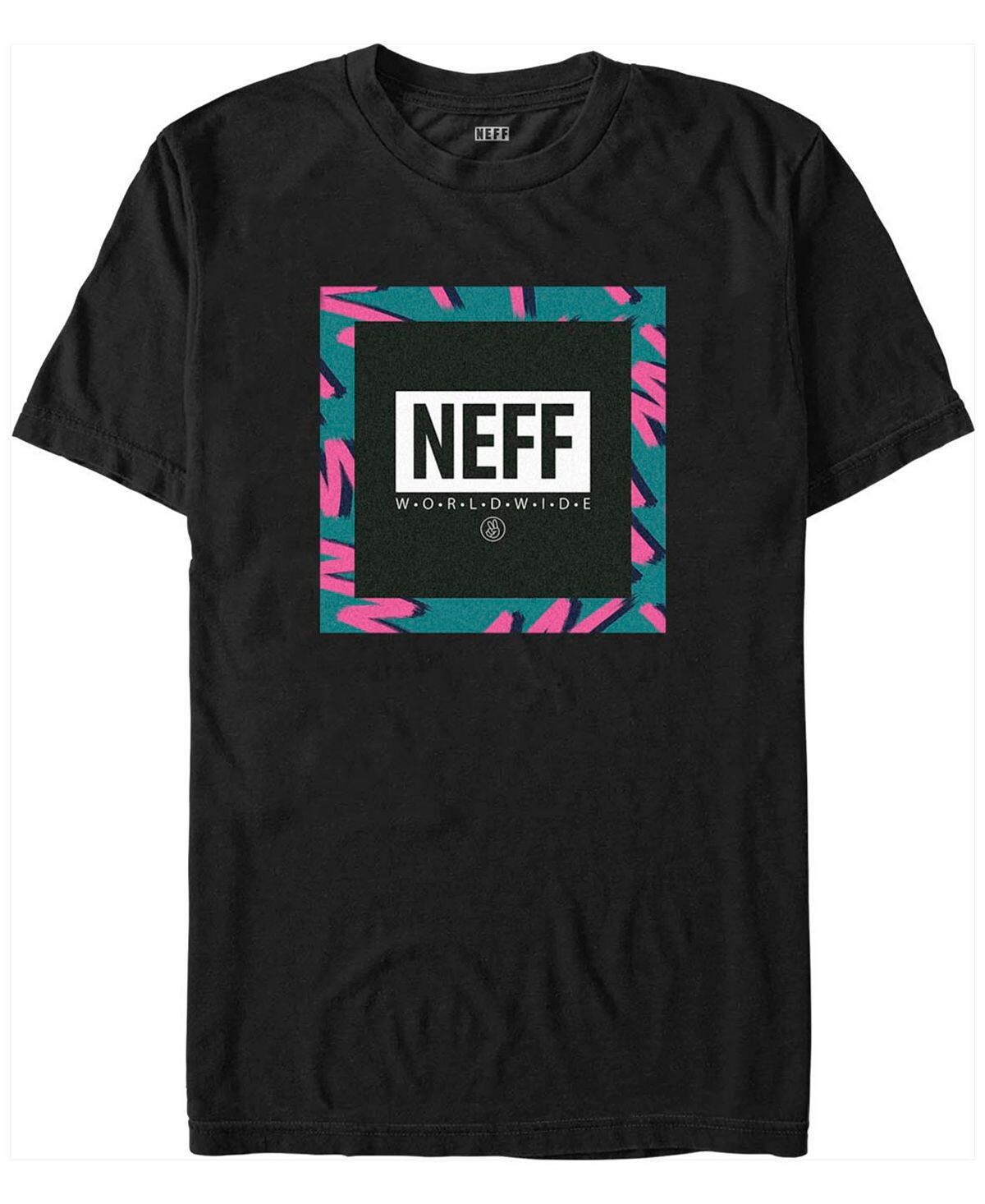 

Мужская футболка с коротким рукавом neff zags box Fifth Sun, черный