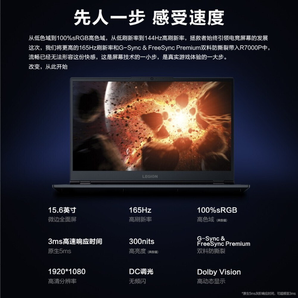 

Ноутбук игровой Lenovo R7000P Ruilong 15,6" R7-5800H 16G 512G RTX3060, серый