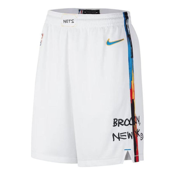 

Шорты Nike Dri-FIT NBA Swingman Jersey 'Brooklyn Nets City Edition', Белый