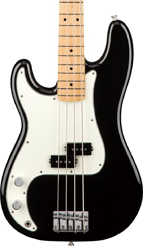 Бас-гитара Fender Player Precision для левшей. Клен FB, черный 149822506 бас гитара denn sb100 клен черный