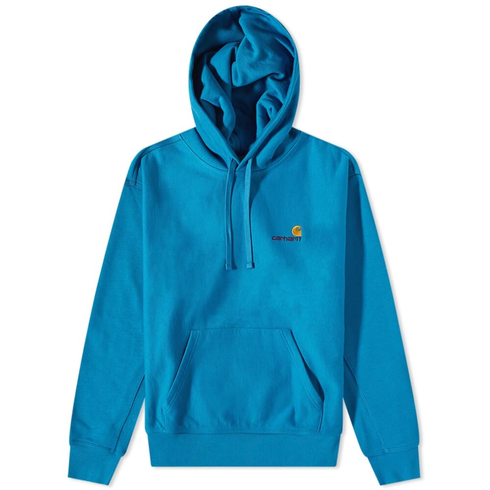 

Толстовка Carhartt WIP Hooded American Script Sweat, Синий