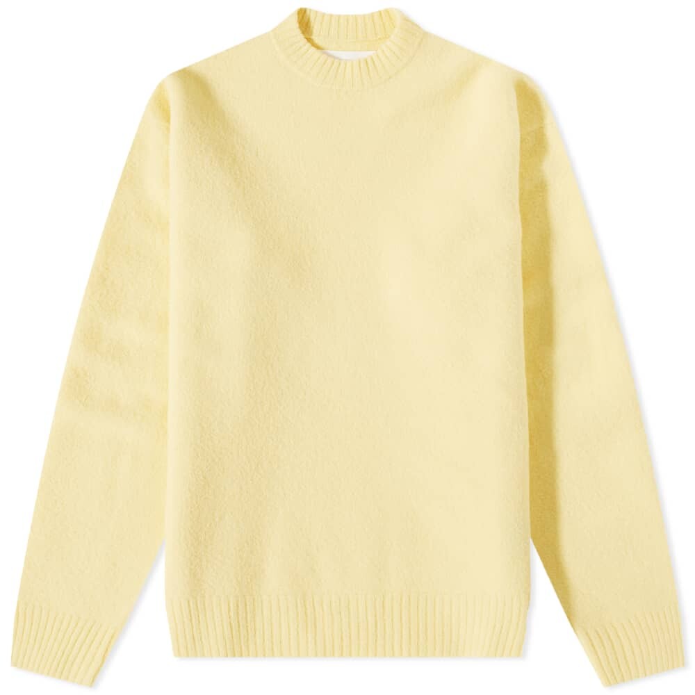 

Джемпер Jil Sander Boiled Wool Crew Knit, Желтый